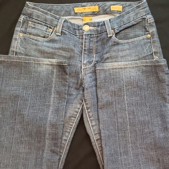 Seven7 Boot Cut Jeans, Sz 4 - Picture 6 of 9